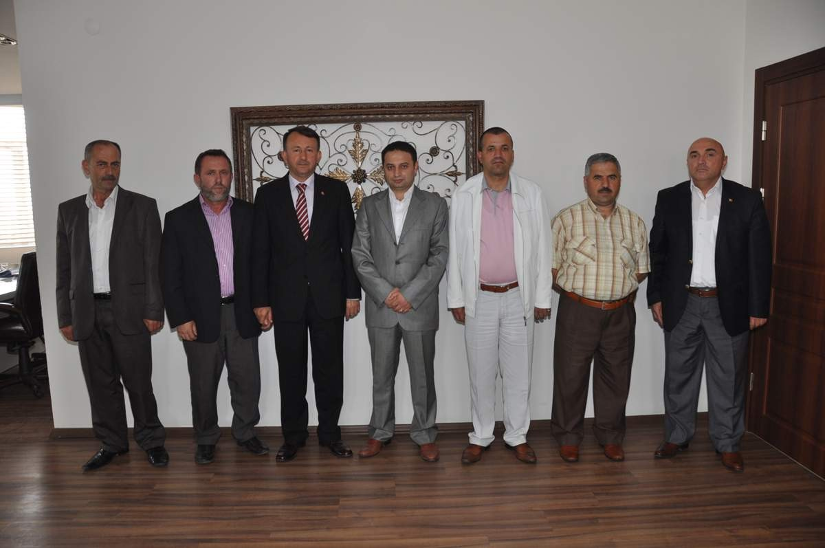 Geredeliler Başkan Karabalık\'ı Ziyaret Etti