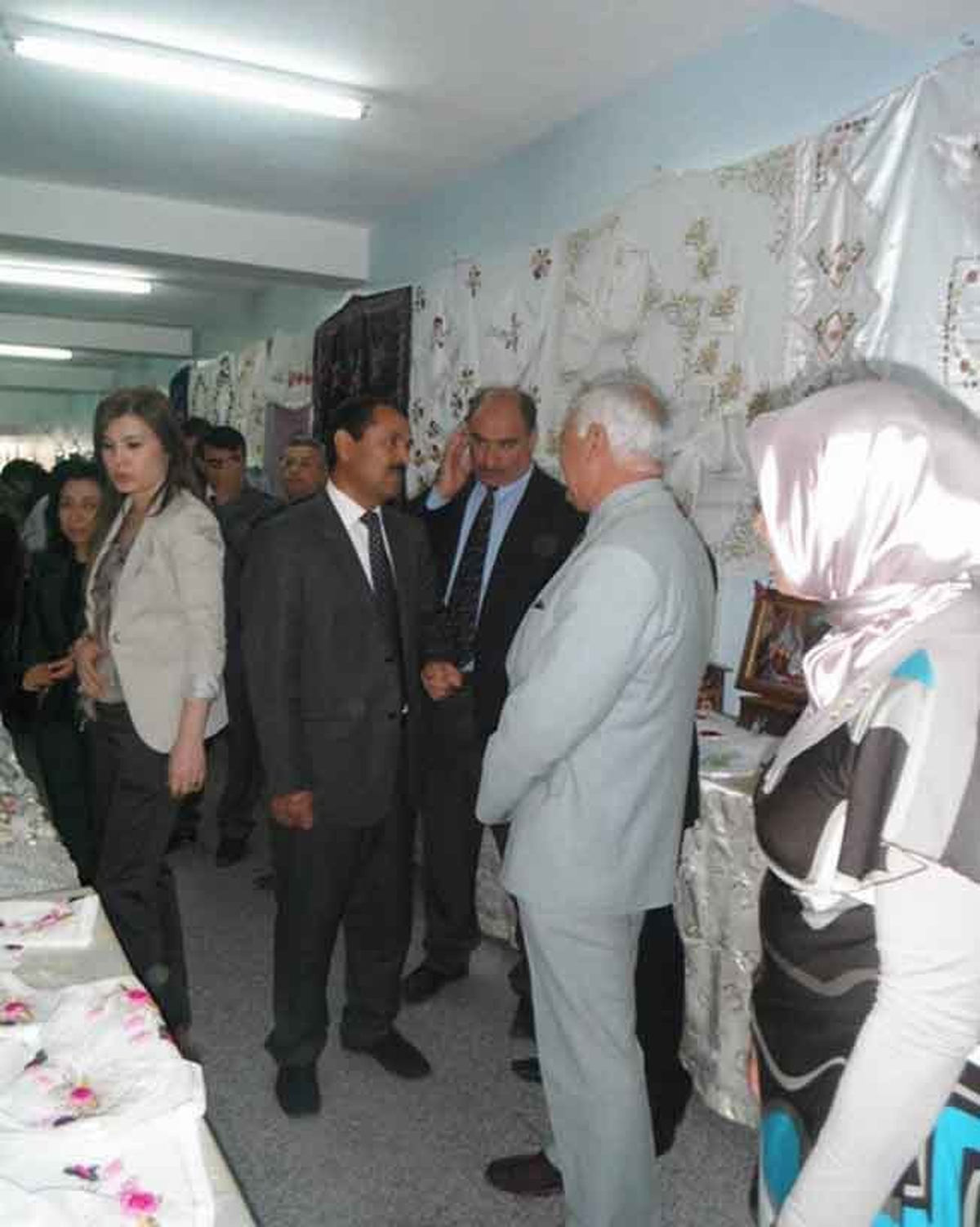 Halk Eğitimi Merkezi Nakış ve Mefruşat Sergisi Açılış Töreni