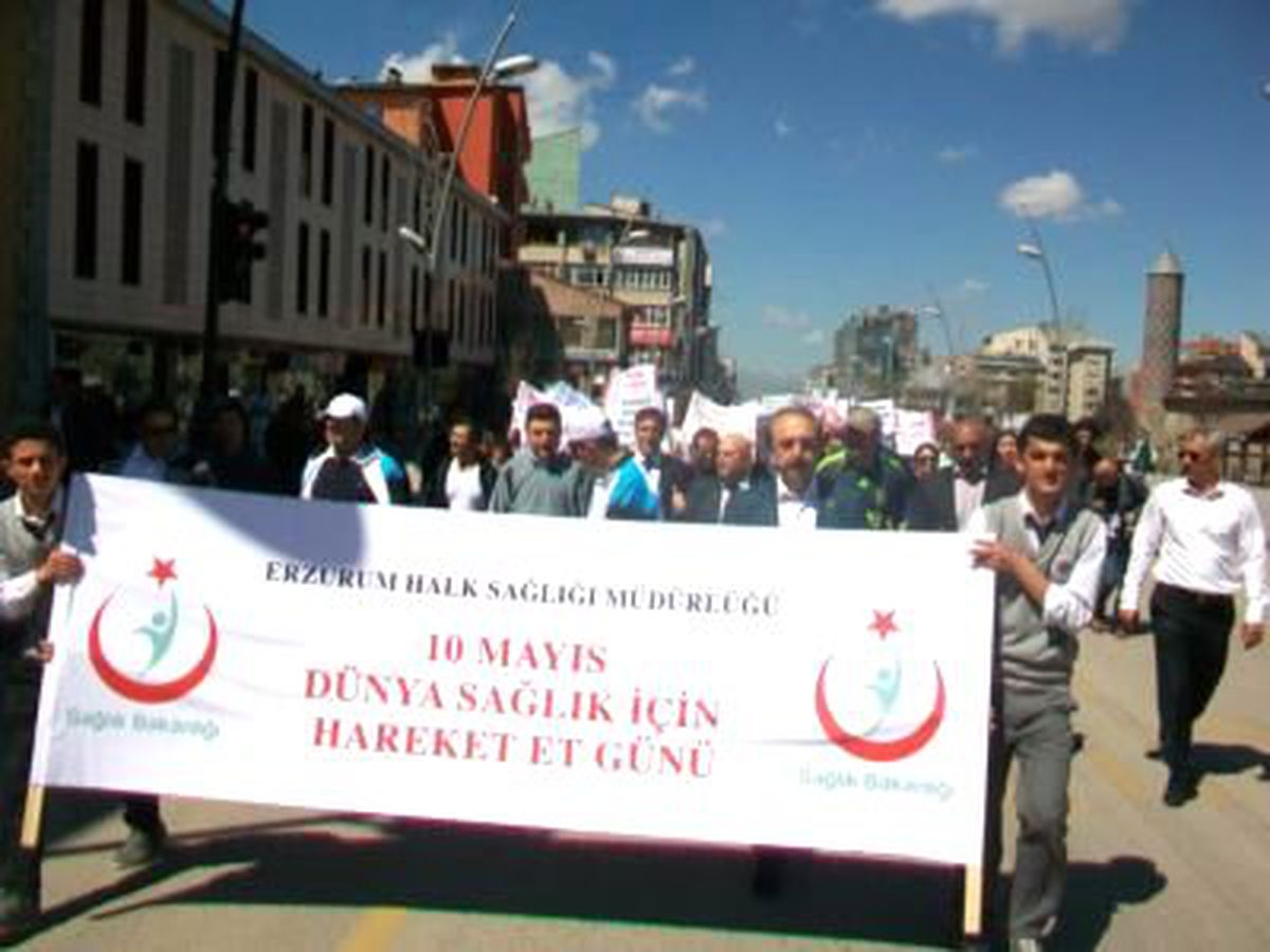 Halk Sağlığı İçin Yürüdüler