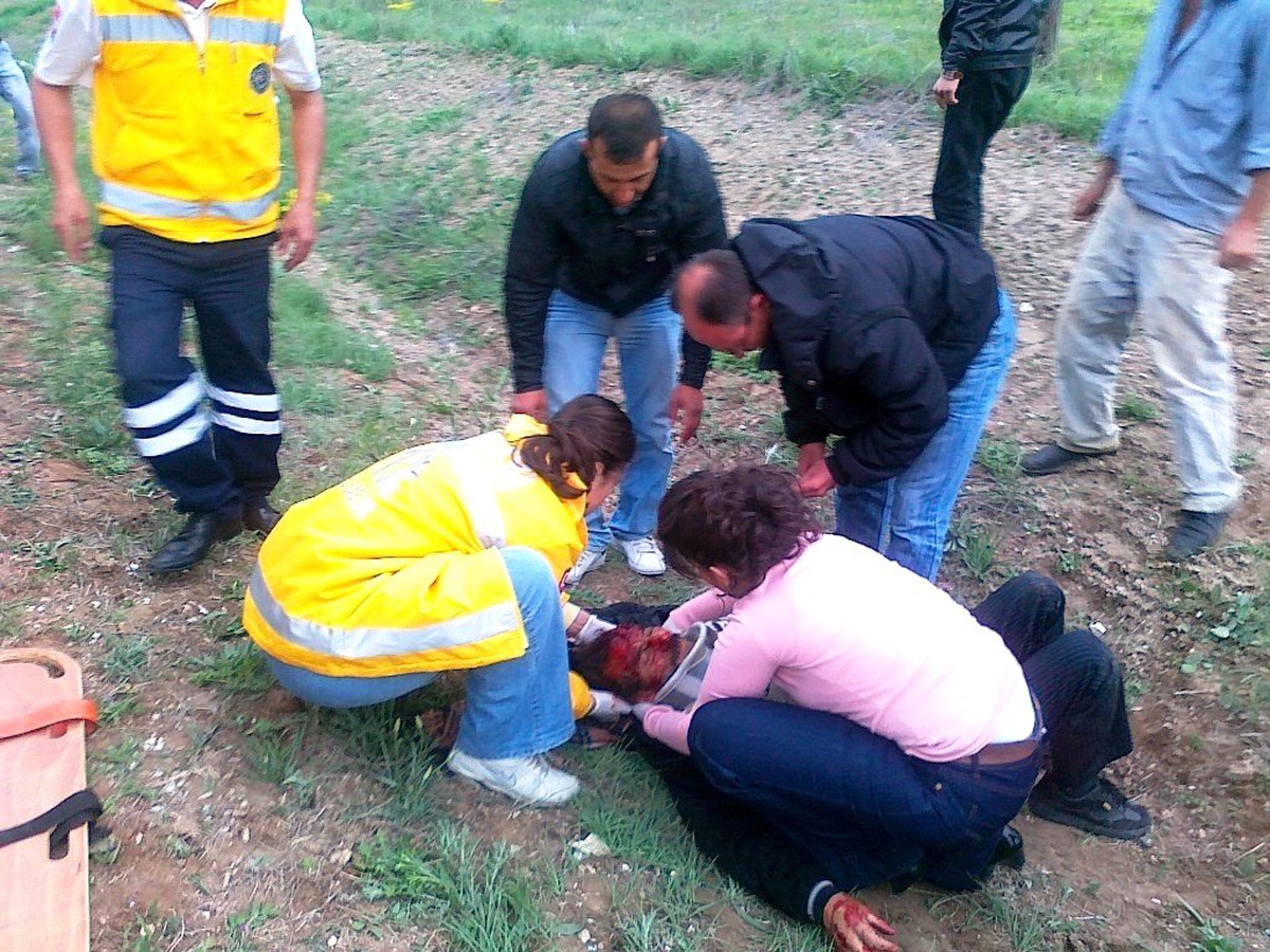 Hisarcık'ta Motosiklet Kazası: 1 Ağır Yaralı