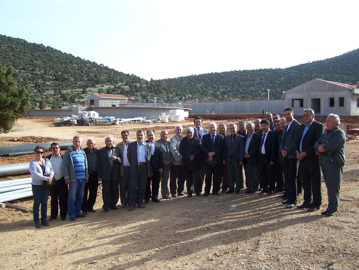 Kent Konseyi Arıtma Tesisinde İncelemelerde Bulundu