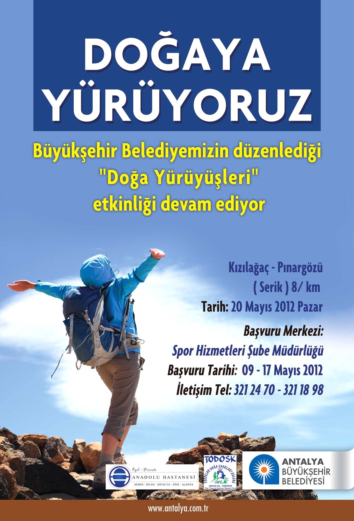Kızılağaç-Pınargözü'ne Doğa Yürüyüşü