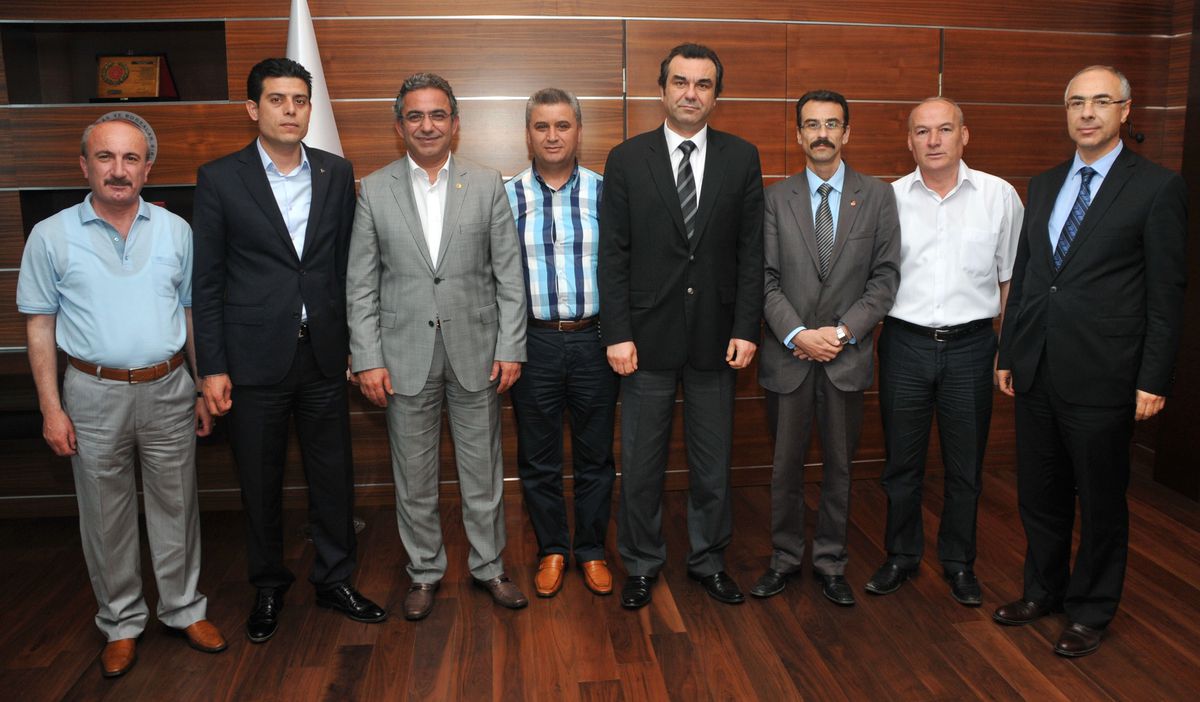 MHP İl Yönetimi, Atso Başkanı Budak'ı Ziyaret Etti
