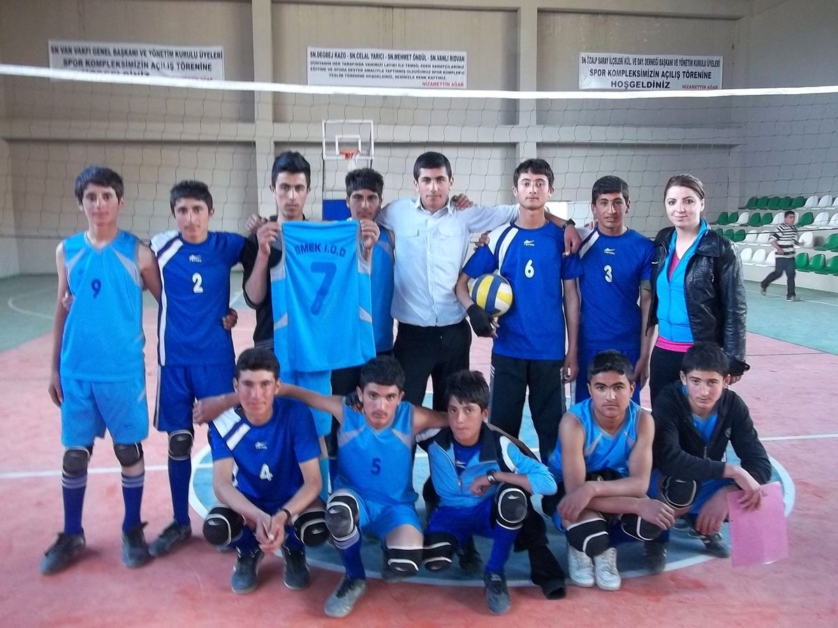 Özalp\'ta Voleybol Turnuvası