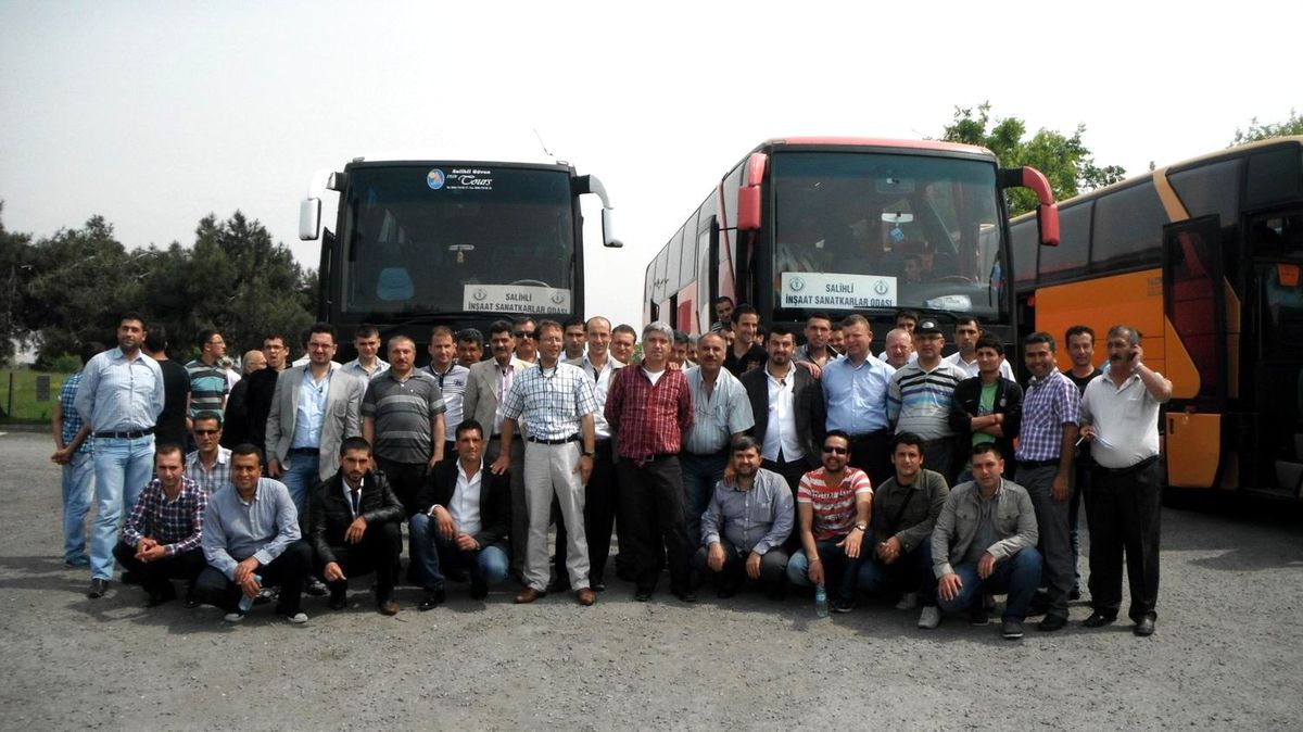 Salihlili İnşaatçılar Fuara Katıldı