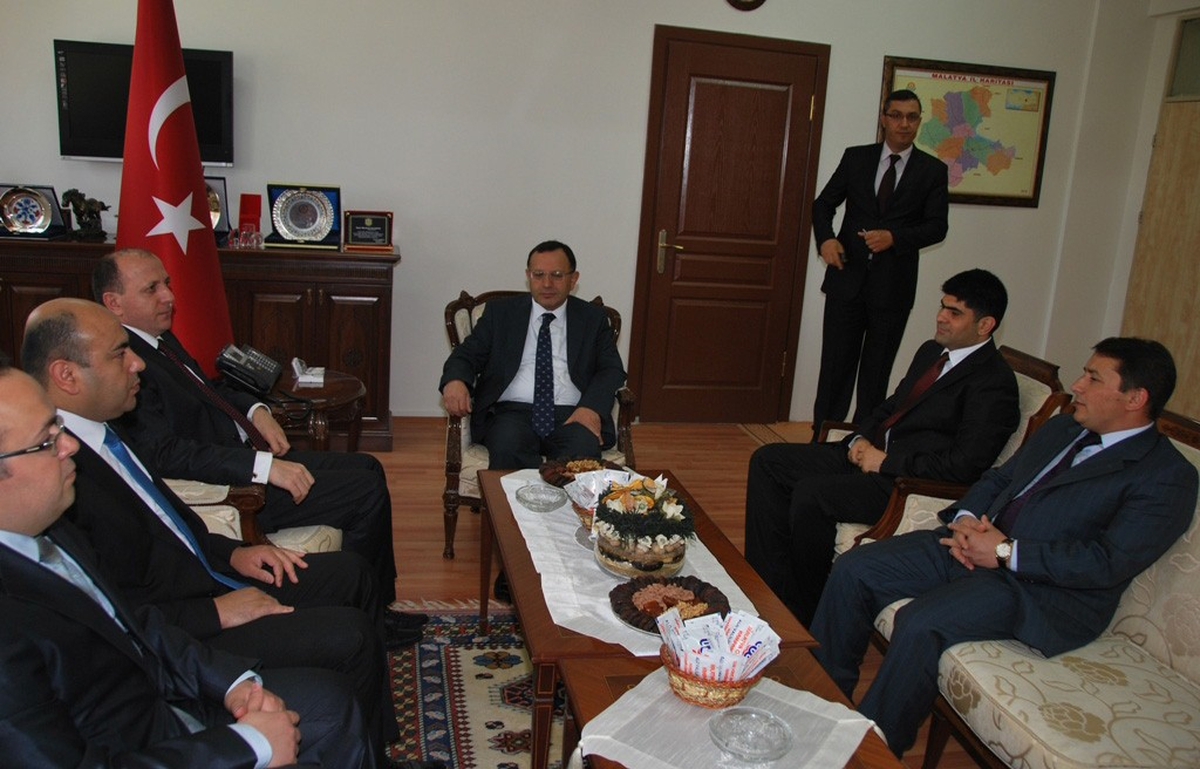 Sgk Başkanı Fatih Acar, Malatya Valisi Ulvi Saran'ı Ziyaret Etti