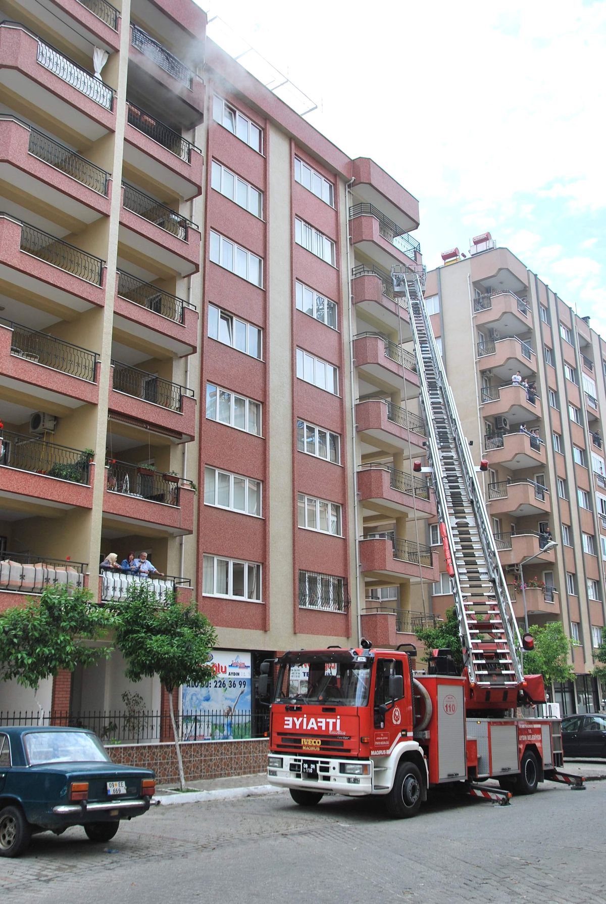 Aydın\'da Yangın