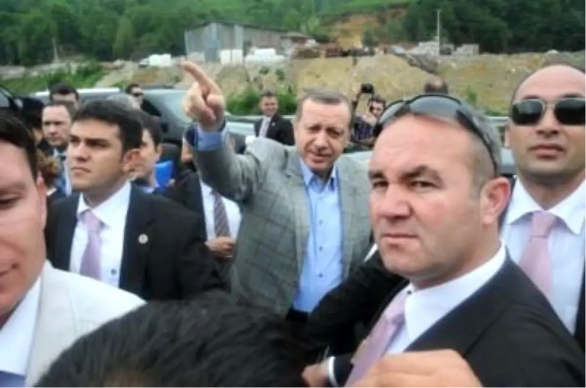 Başbakan Recep Tayyip Erdoğan Rize\'de