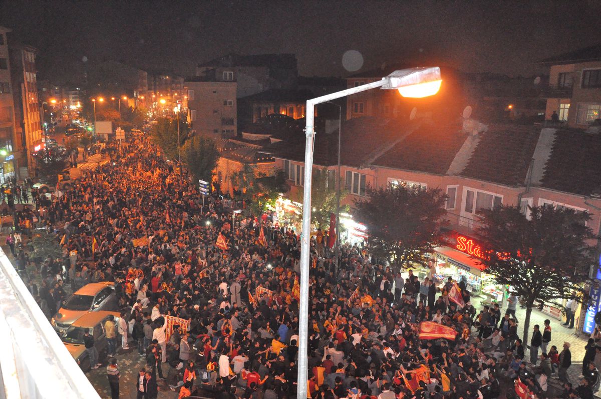 Bolu\'da Galatasaray Coşkusu