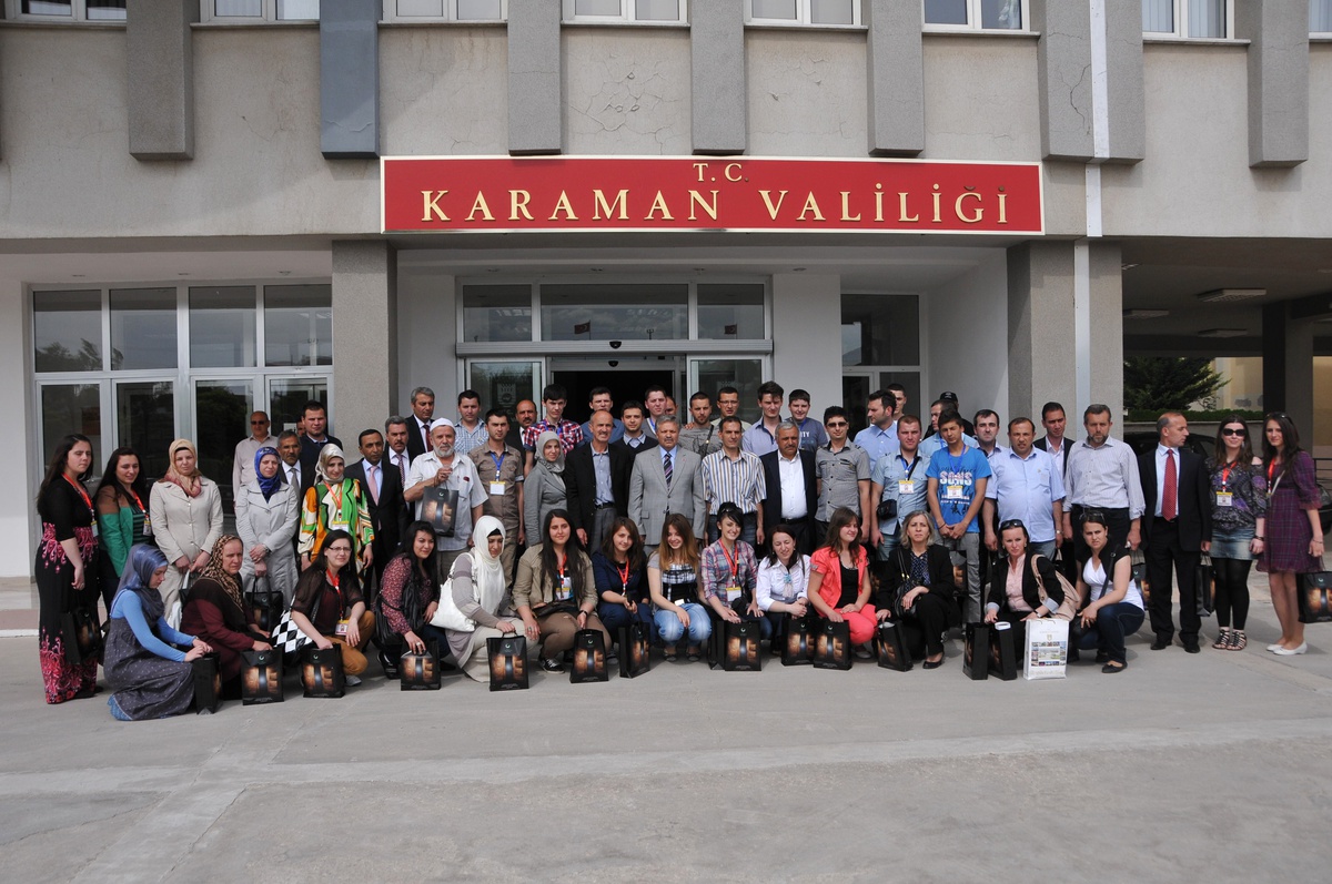 Makedonya Heyeti'nden Valilik ve Belediye Ziyareti