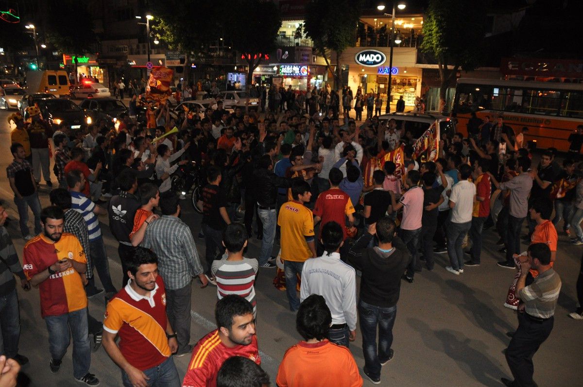 Malatya\'da Şampiyonluk Kutlamaları