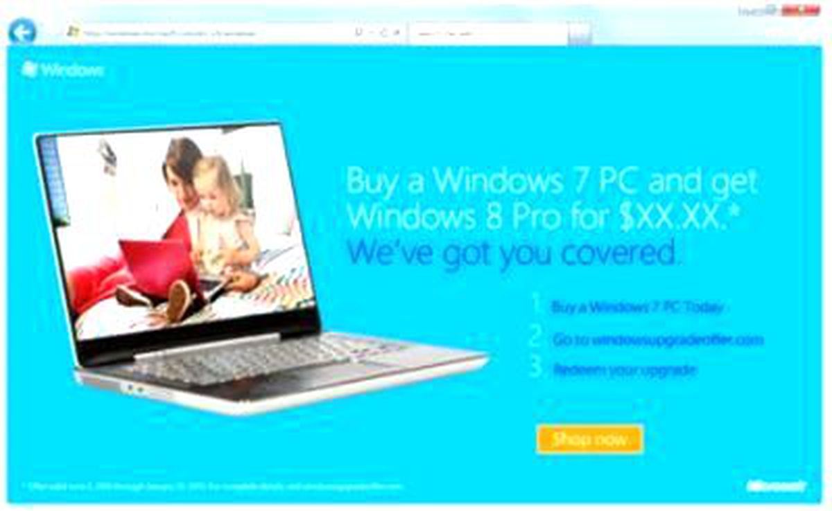 Ms, Windows 8\'e Yükseltme Yolu mu Sunacak?