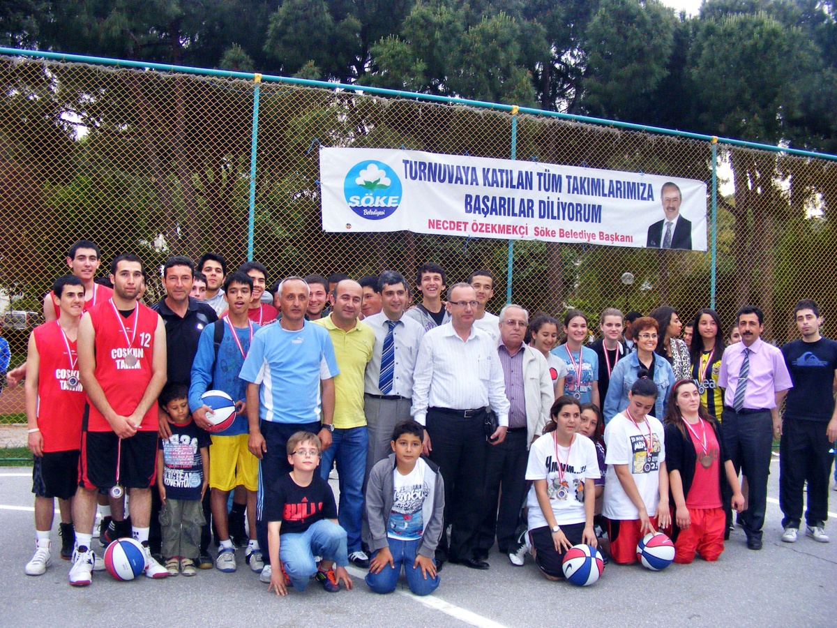 Söke'de Streetball Turnuvası Sona Erdi