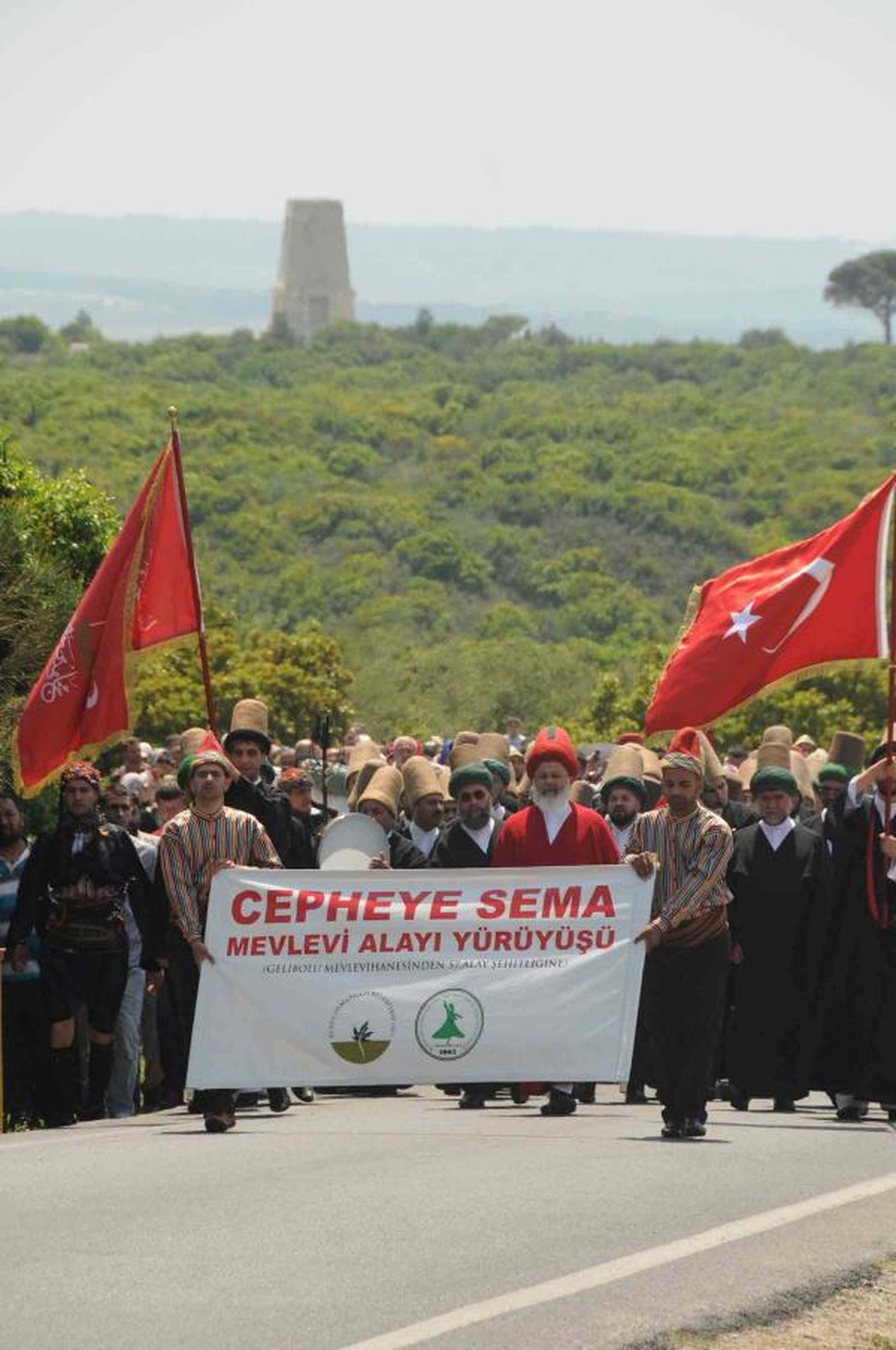 57'nci Alay Şehitliği'ne Mevlevi Yürüyüşü