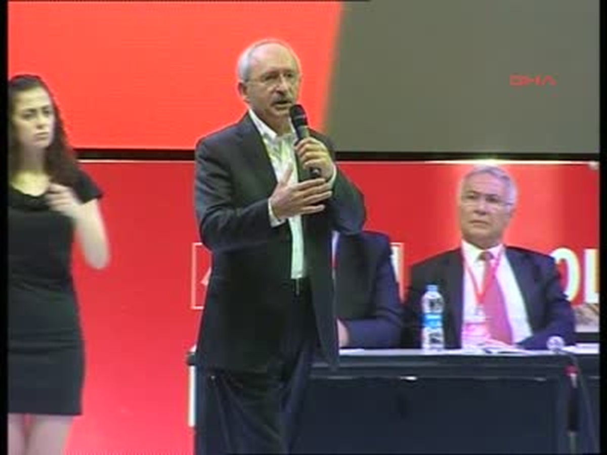 Kılıçdaroğlu İl Kongresinde Konuştu