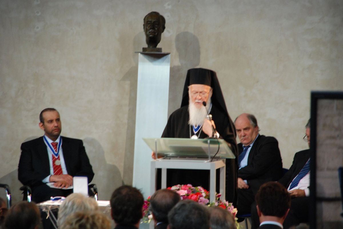 Fener Rum Patriği Bartholomeos'a Hollanda'da Özgürlük Ödülü