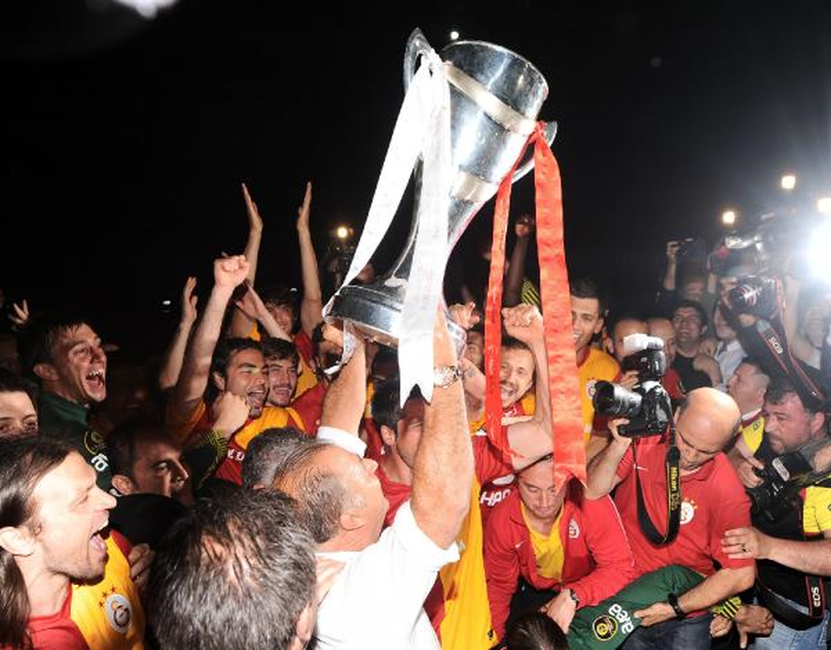 Galatasaray'ın Şampiyonluk Sevinci
