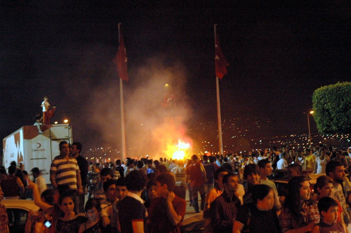 İskenderunda Şampiyonluk Kutlamaları