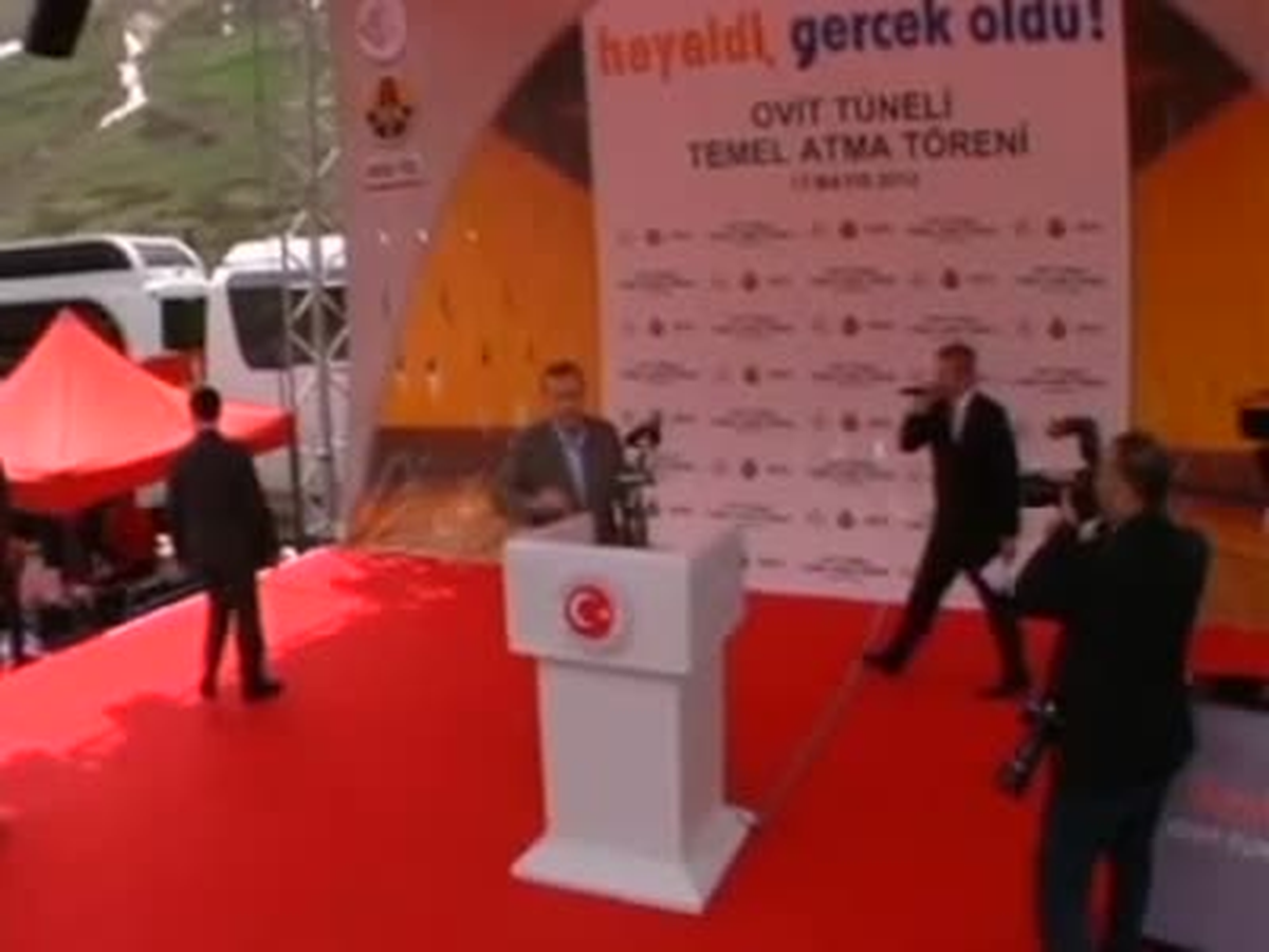 Ovit Tüneli\'nin Temeli Atıldı