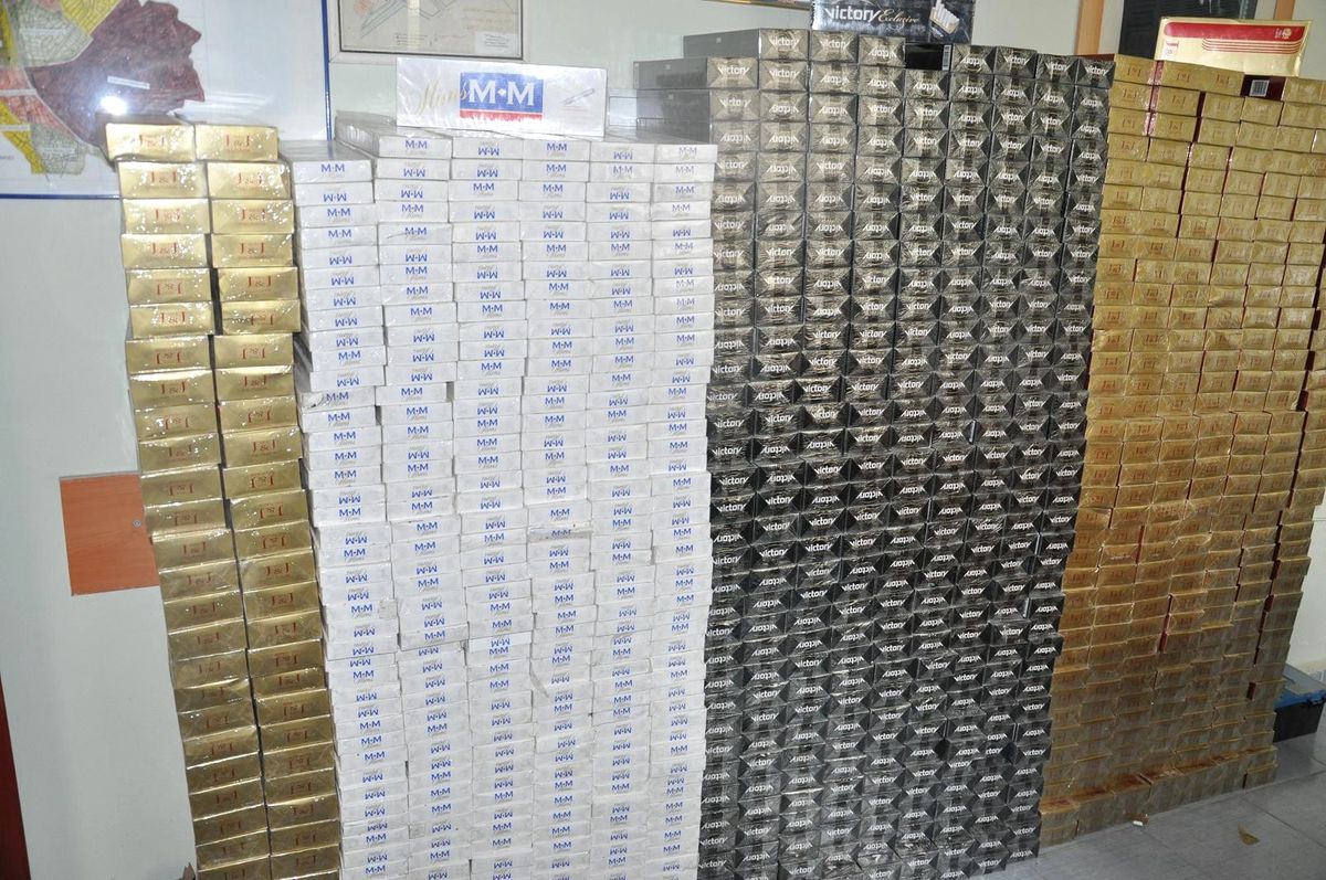 Yerköy\'de 14 Bin 850 Paket Kaçak Sigara Yakalandı