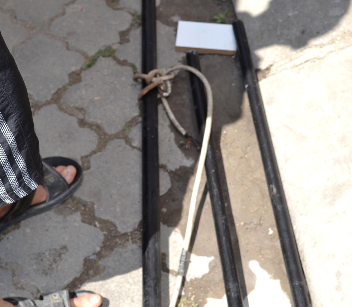 Elektrik Akımına Kapılan Şahıs Yaralandı