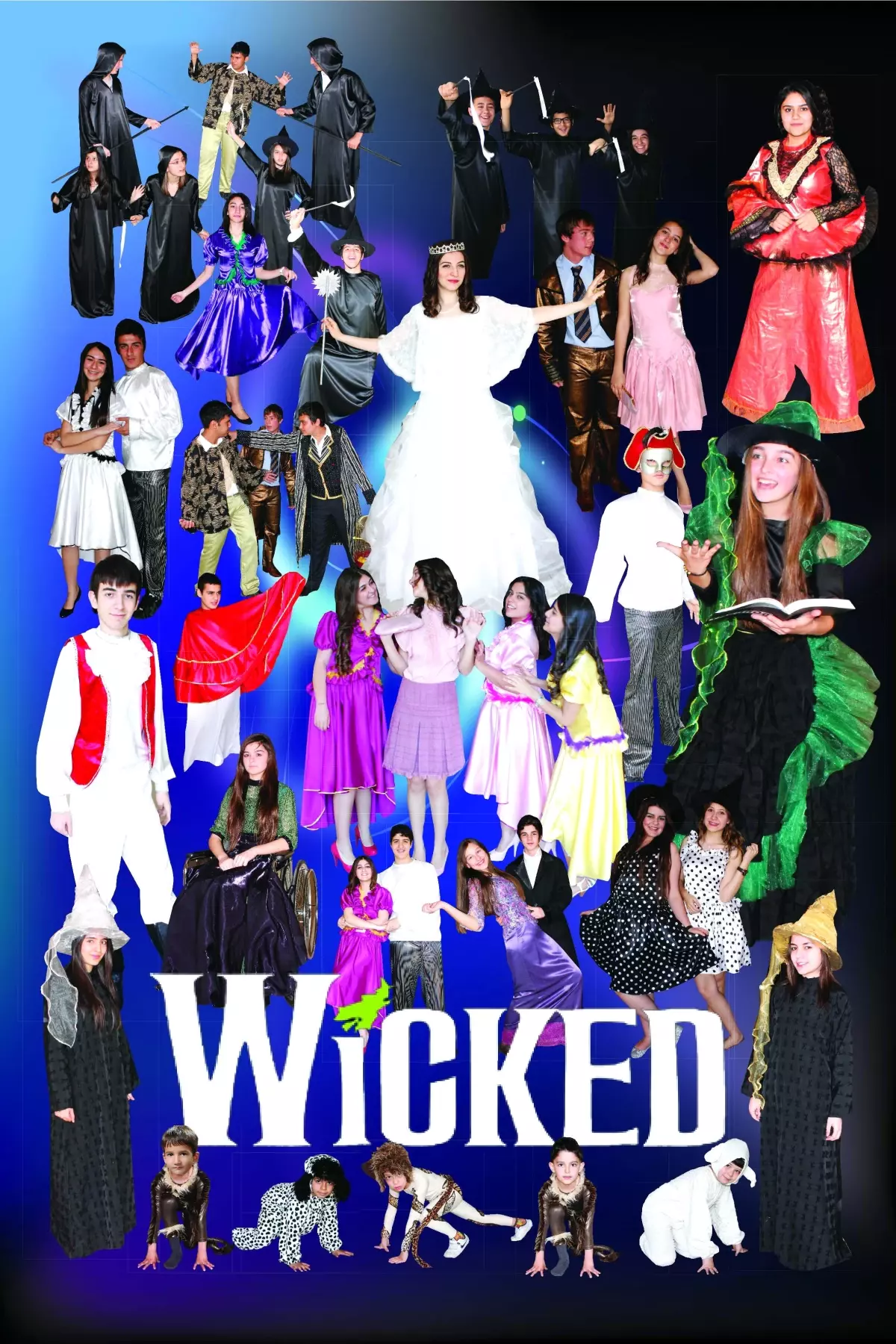 Gkv\'liler İngilizce Wicked Adlı Müzikali Sahneliyor