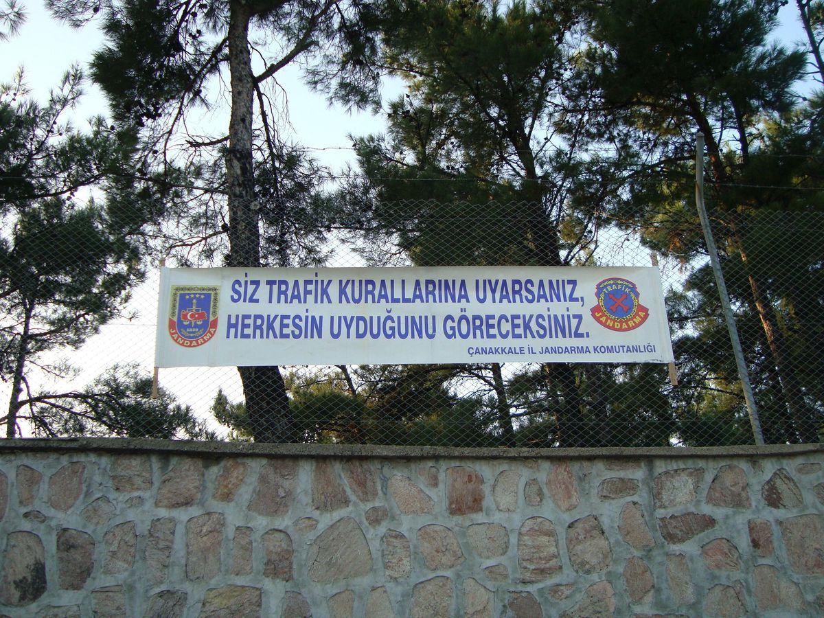 Jandarmadan Öğrencilere Trafik Dersi