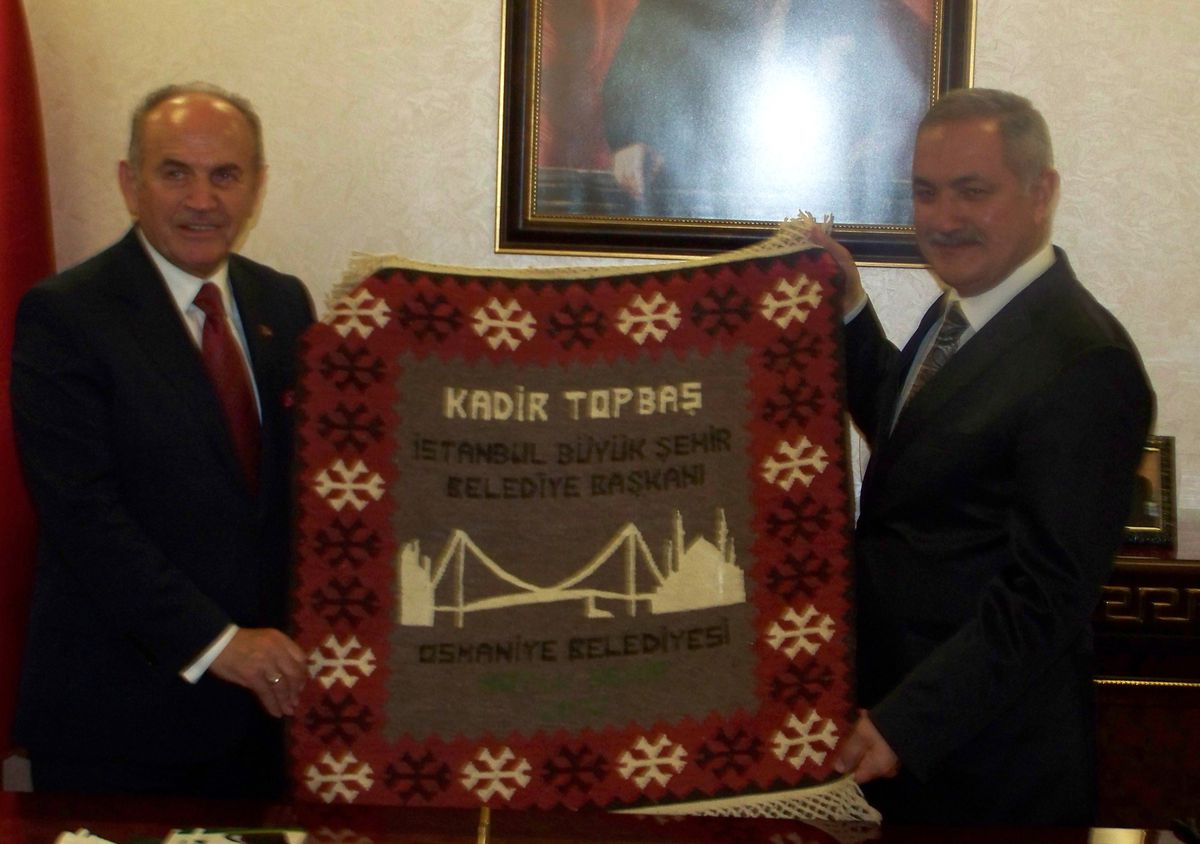 Kadir Topbaş\'ın Osmaniye Ziyareti