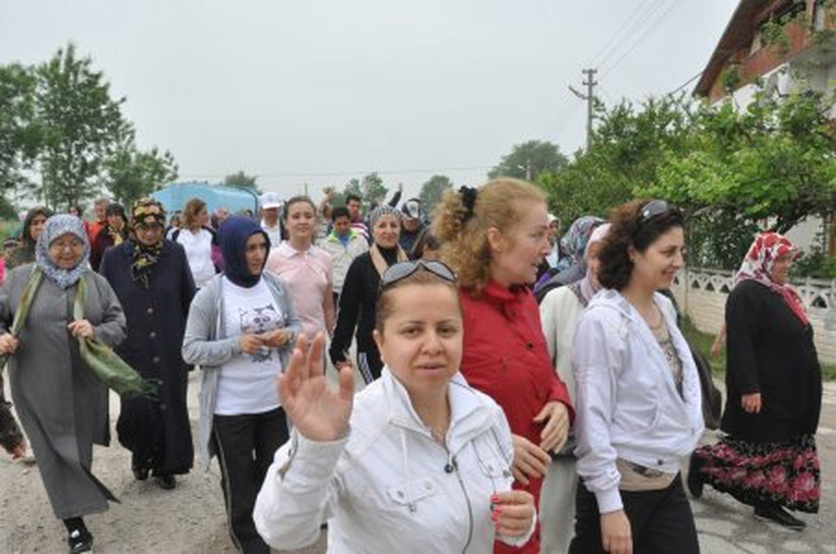 Karabalık Annelerle Yürüdü