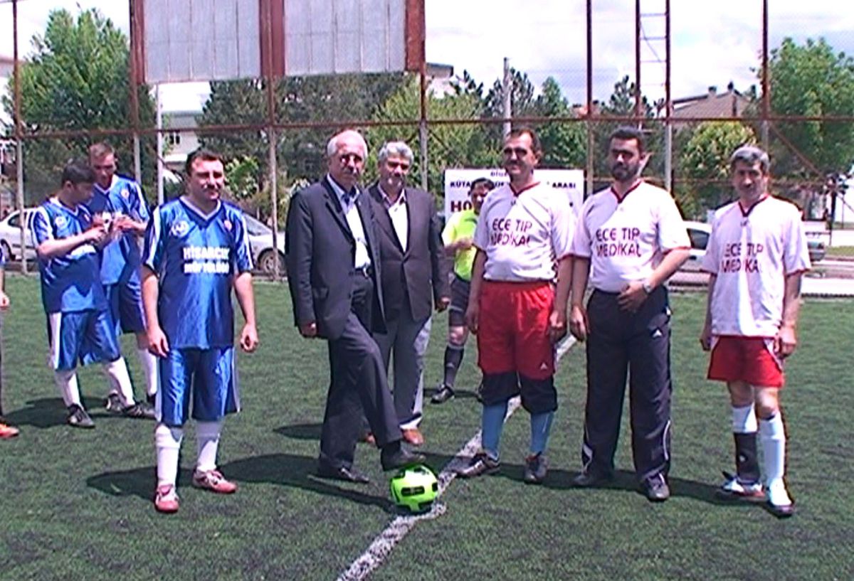 Kütahya'da Müftülükler Arası Futbol Turnuvası