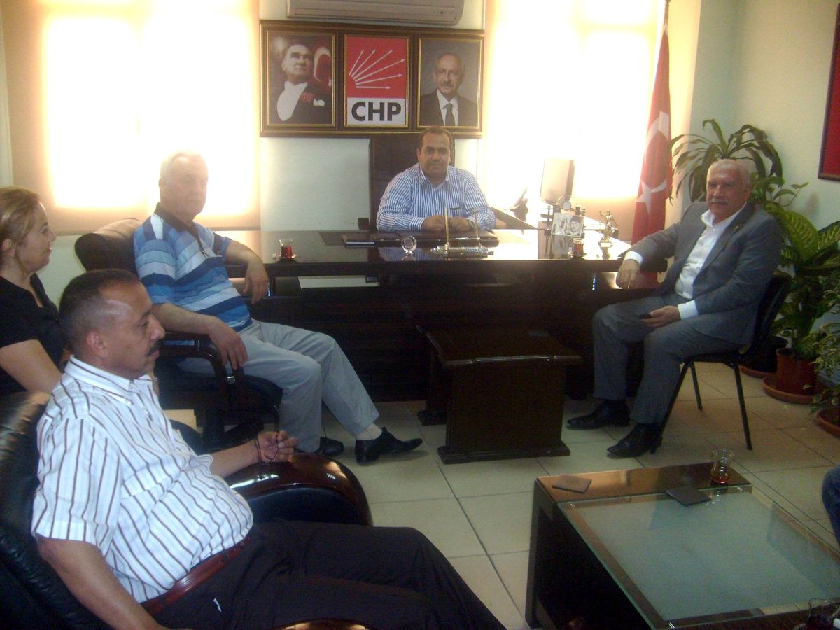 Loğoğlu ve Özgümüş'ten CHP Seyhan İlçe Örgütüne Ziyaret