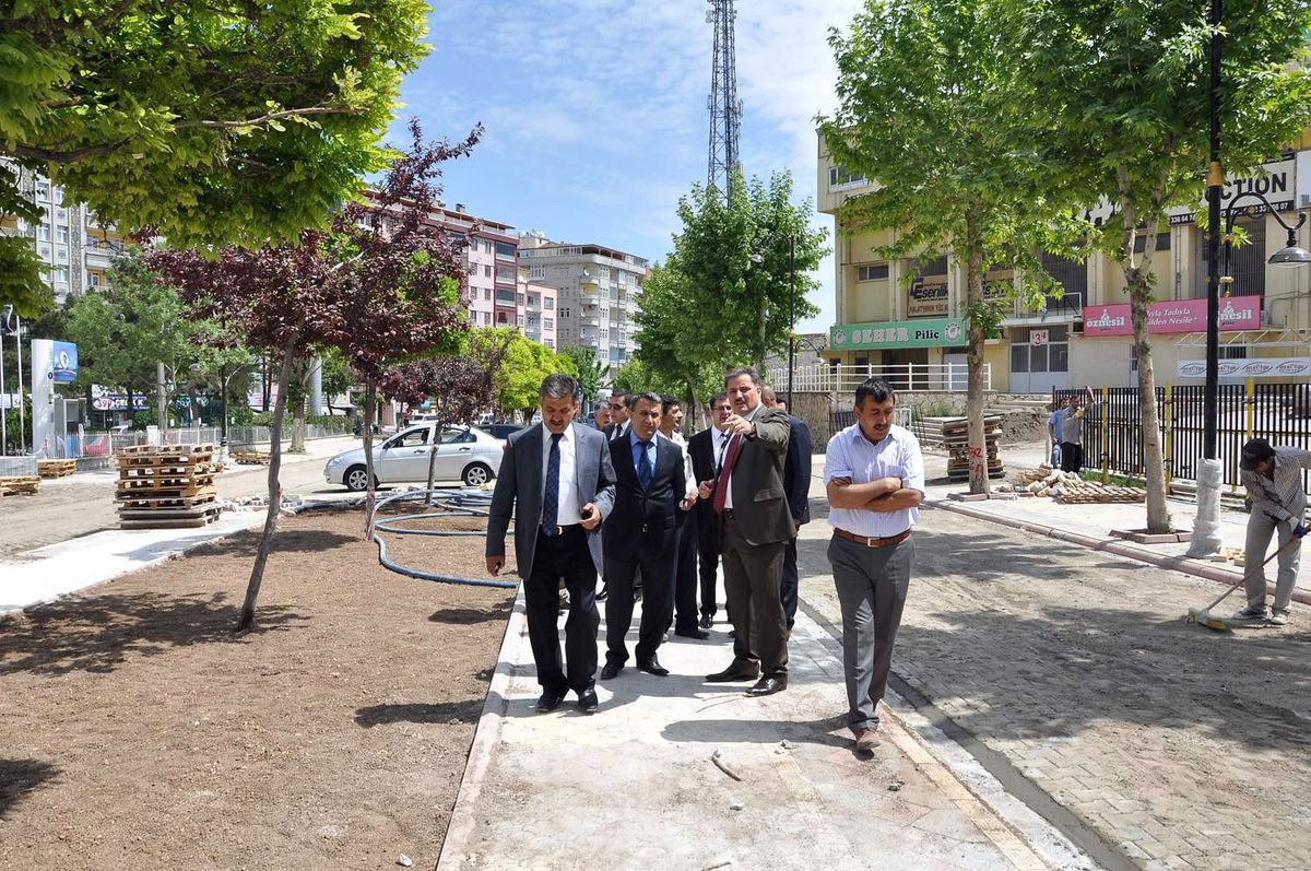 Malatya Belediye Başkanı Çakır Çalışmaları Yerinde İnceledi