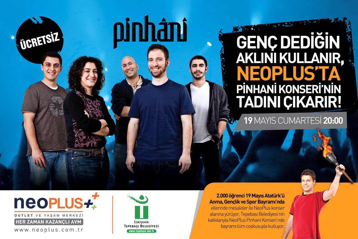 Pinhani İle 19 Mayıs Coşkusu Neoplus\'ta