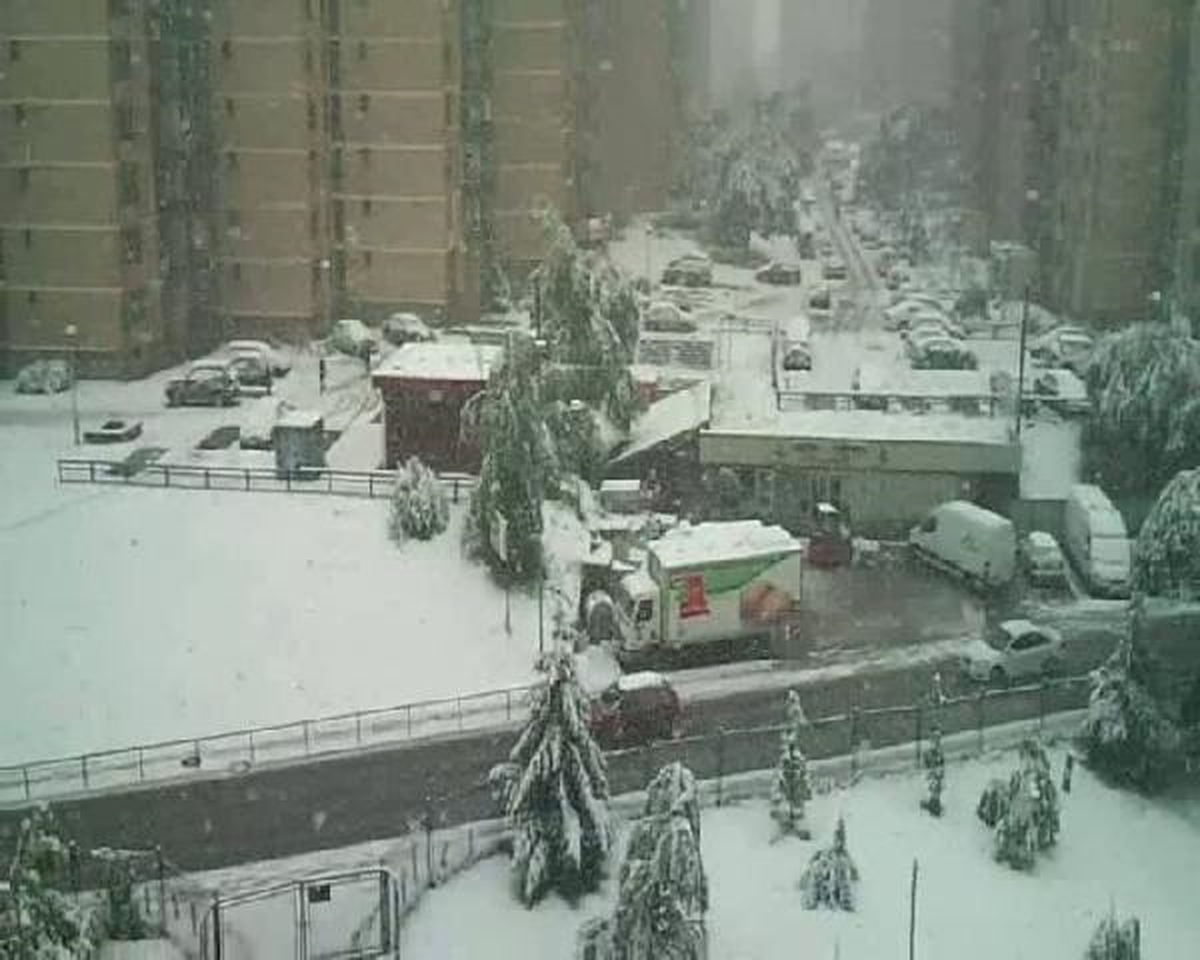 Saraybosna\'ya Mayıs Ortasında Kar Süprizi