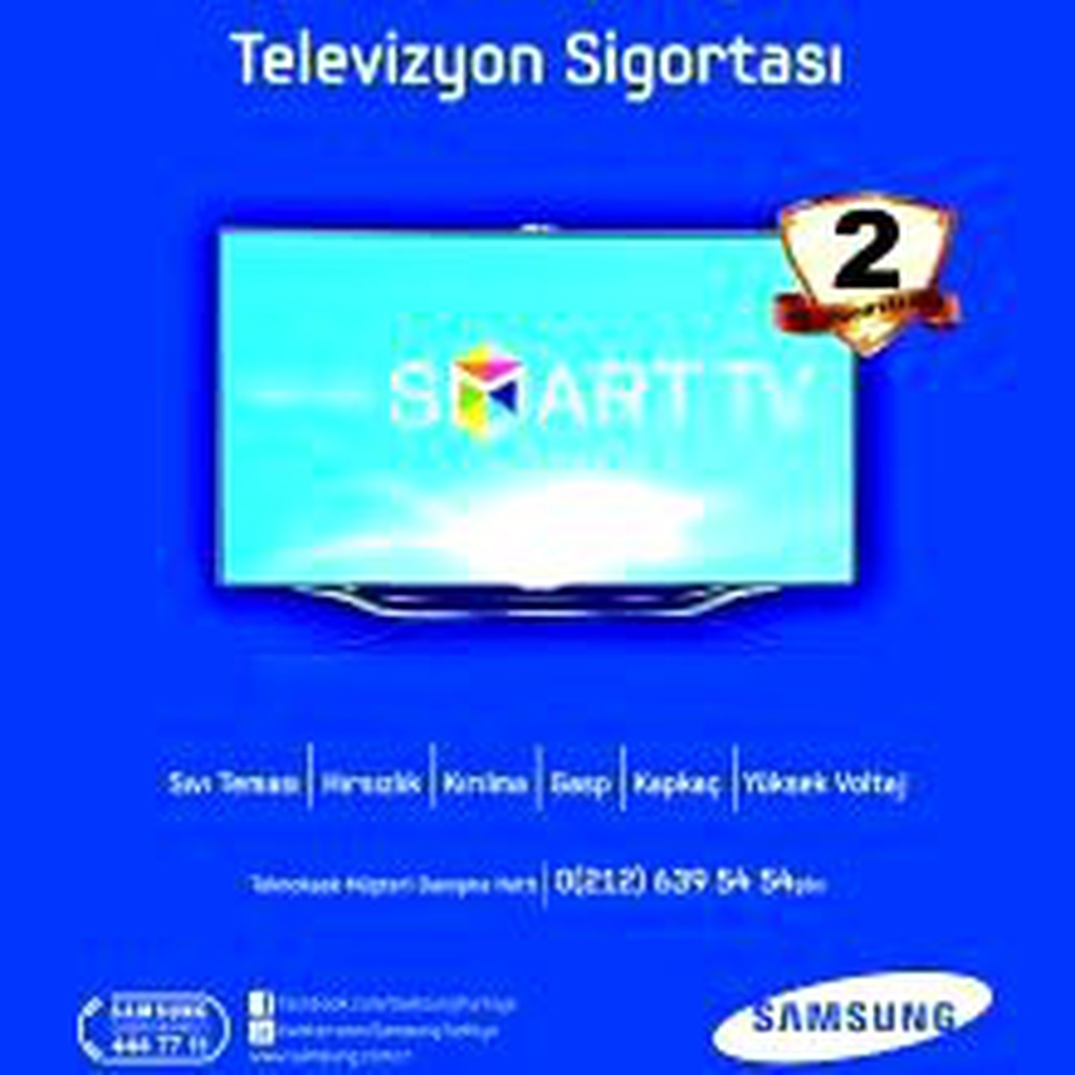 Smart Tv'nizin Sigortası Samsung'dan Hediye!