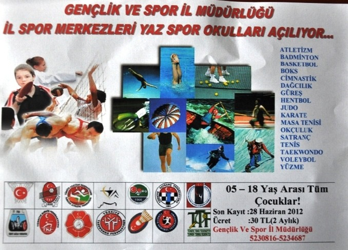 Yaz Okulları Kapılarını Açıyor