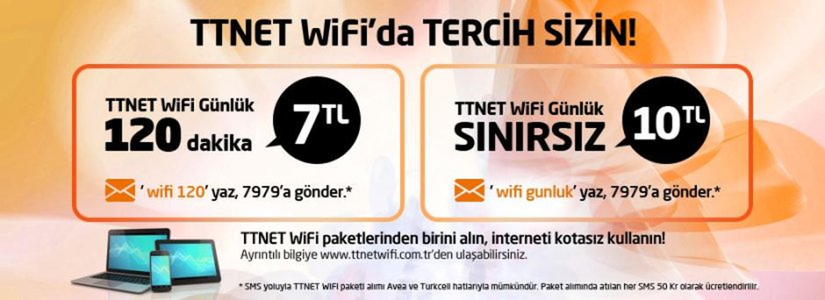 Yenilenen WİFİ Paketleri