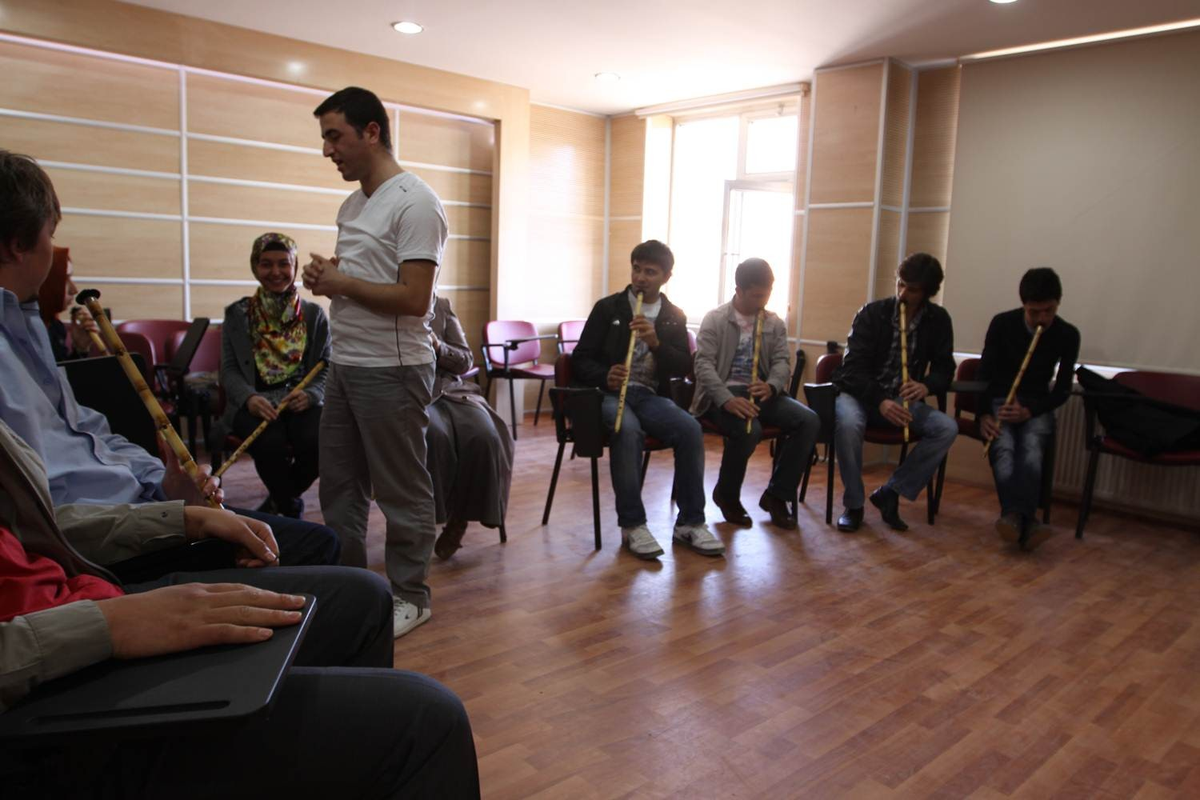 Bayburt Üniversitesi Öğrencileri "Ney" Öğreniyor