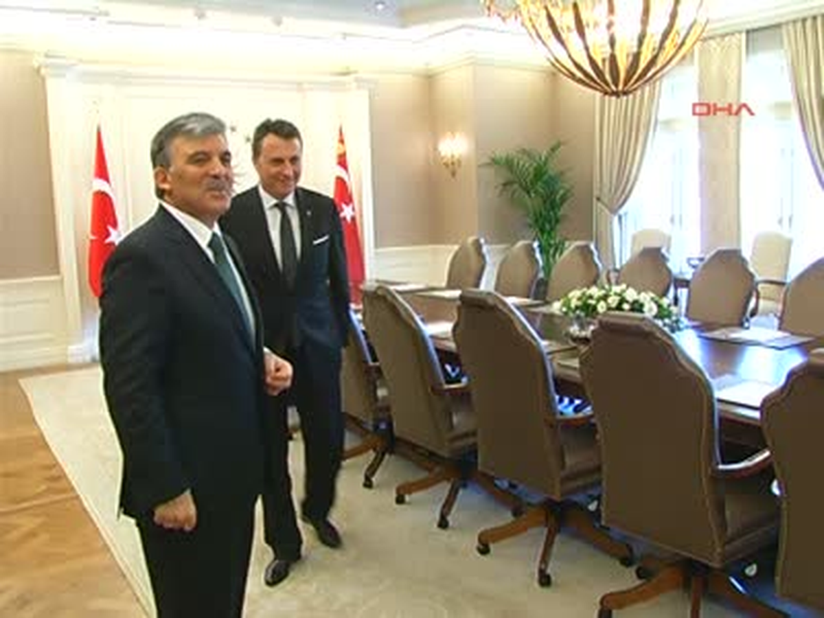 Beşiktaş Yönetimi Çankaya Köşkü\'nde