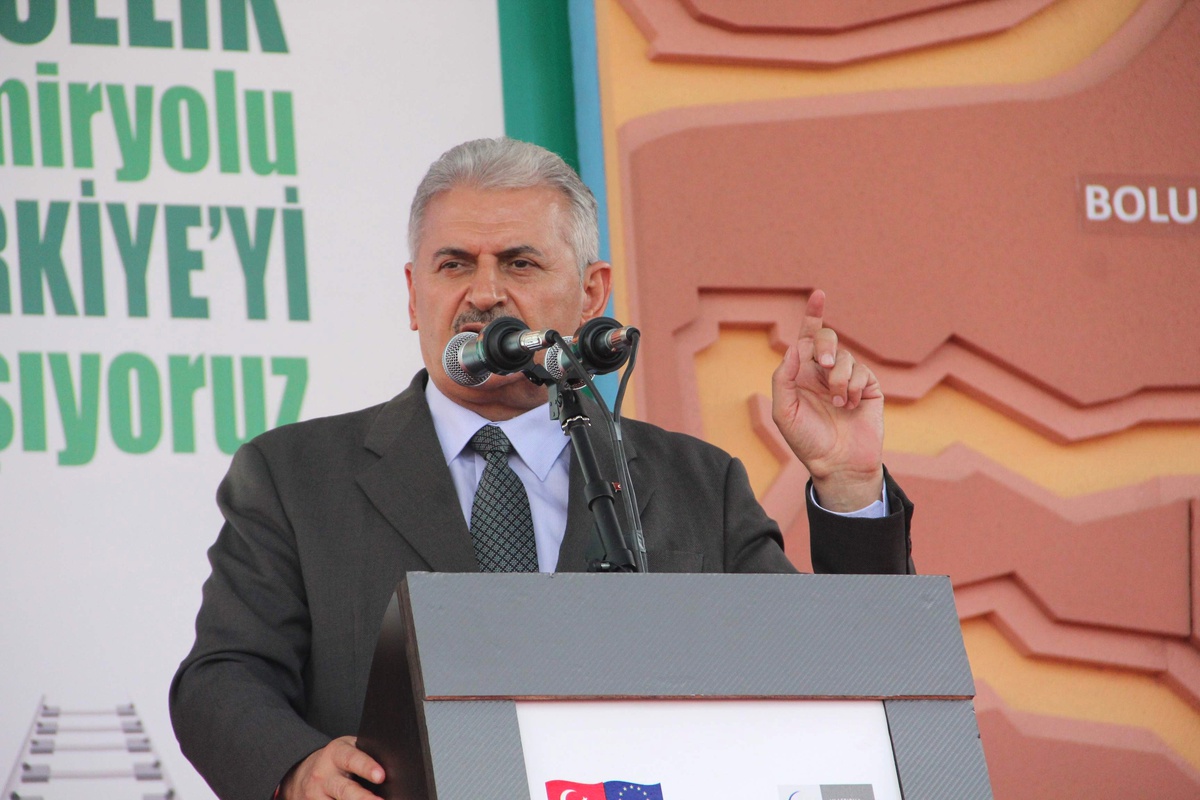 Irmak-Karabük-Zonguldak Demiryolu Hattı Projesi Temel Atma Töreni