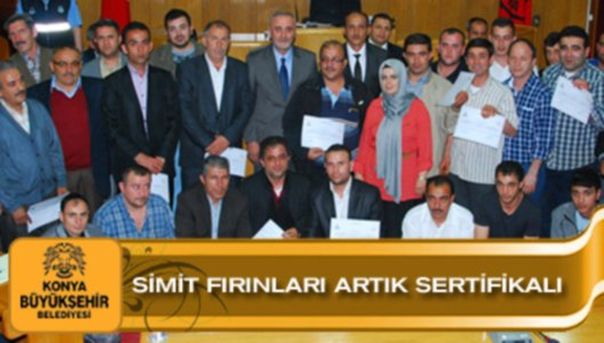 Konya\'da Simit Fırınları Artık Sertifikalı
