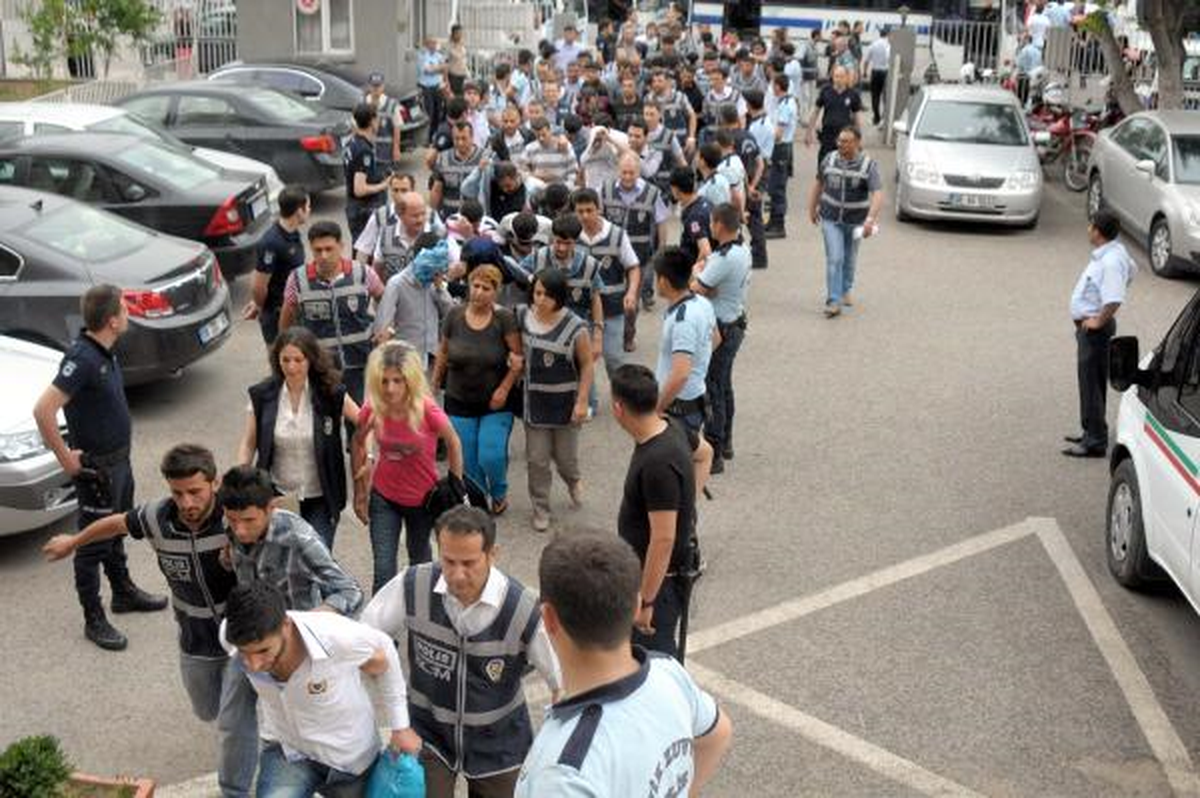 Mersin\'de 37 Uyuşturucu Satıcısı Tutuklandı