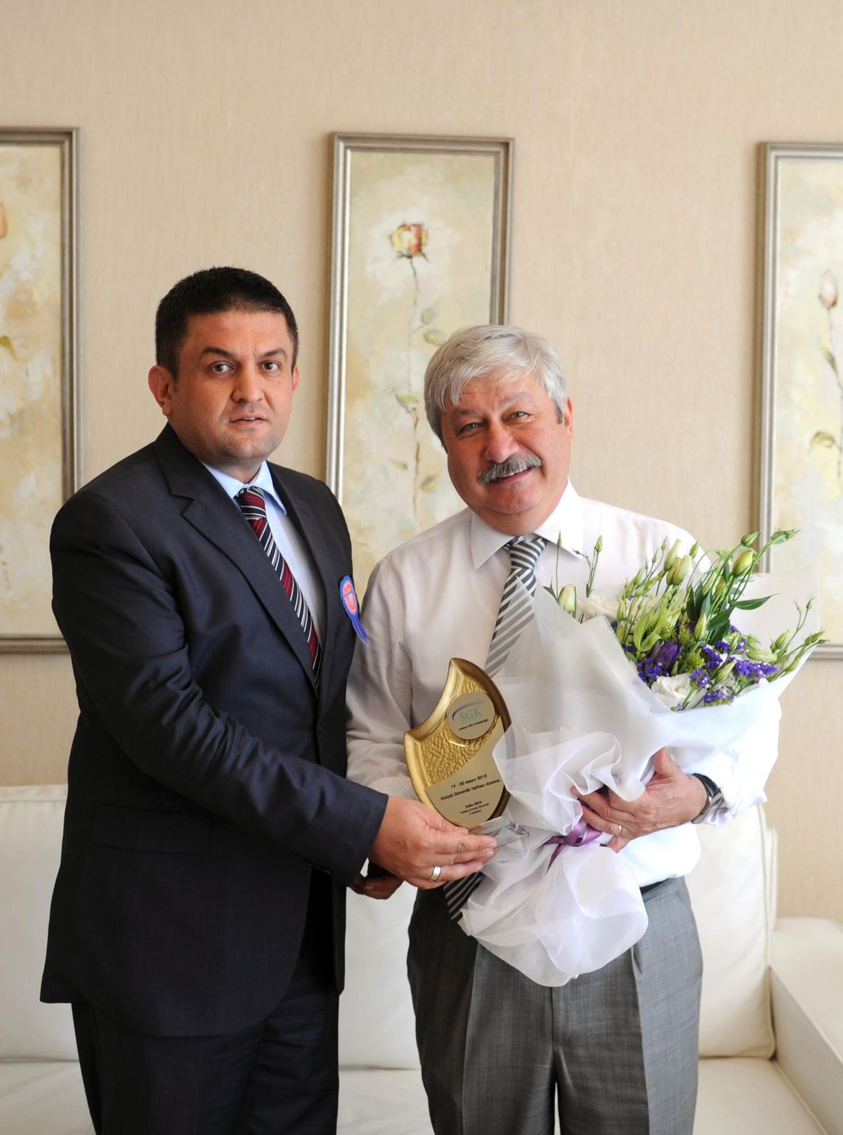 Sgk İl Müdürü Erol\'dan Akaydın\'a İstihdam Teşekkürü