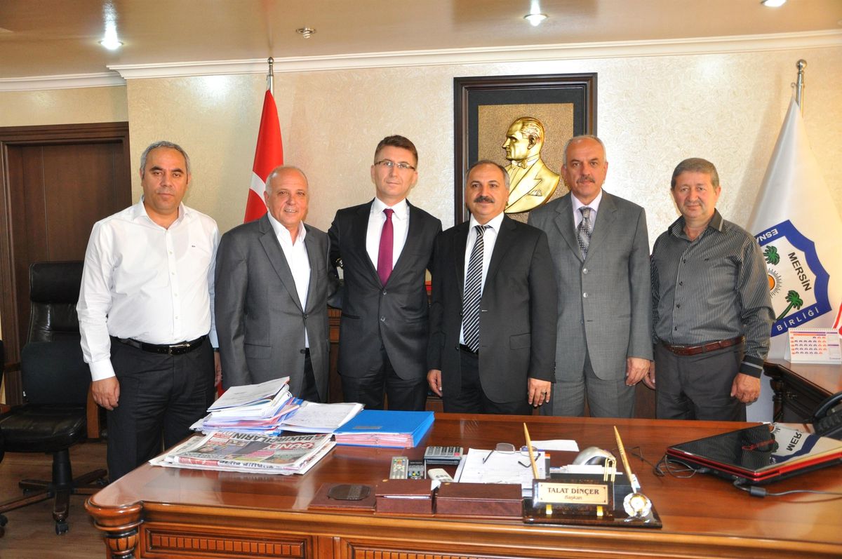 Sgk İl Müdürü Sürücü\'den Dinçer\'e Ziyaret