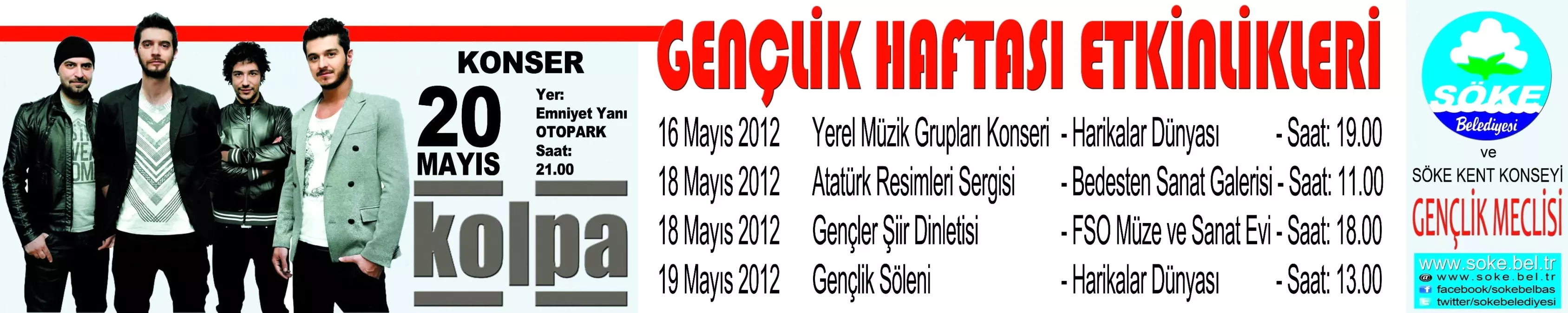 Söke\'de Gençlik Haftası Renkli Geçecek