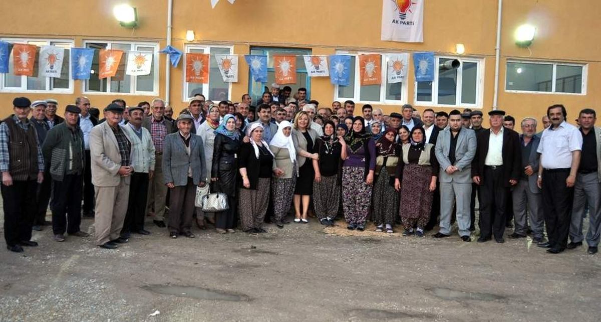 Yörük Kırka'dan Ak Partiye Büyük Katılım