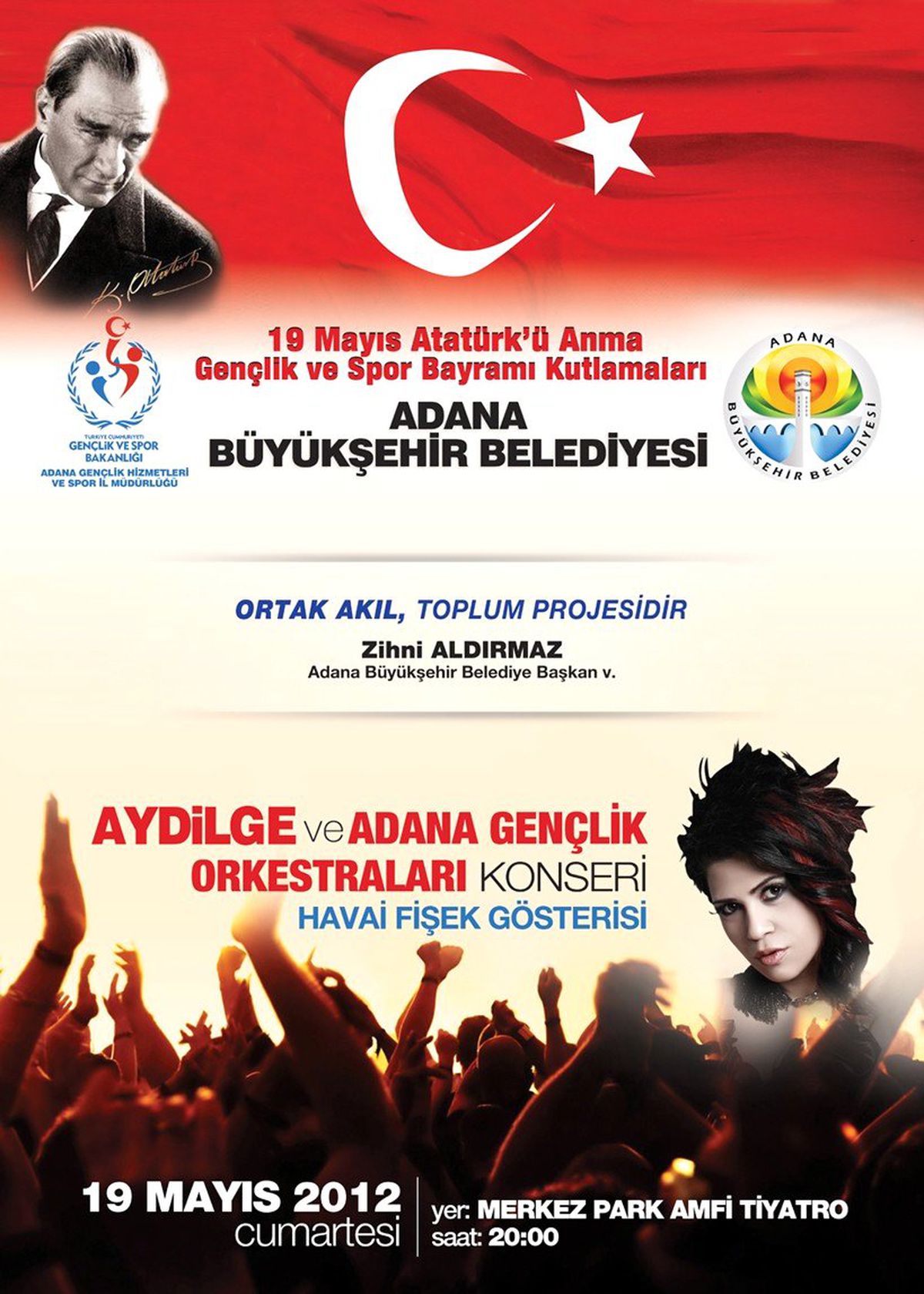 19 Mayıs'ta Gençler Aydilge ile Coşacak