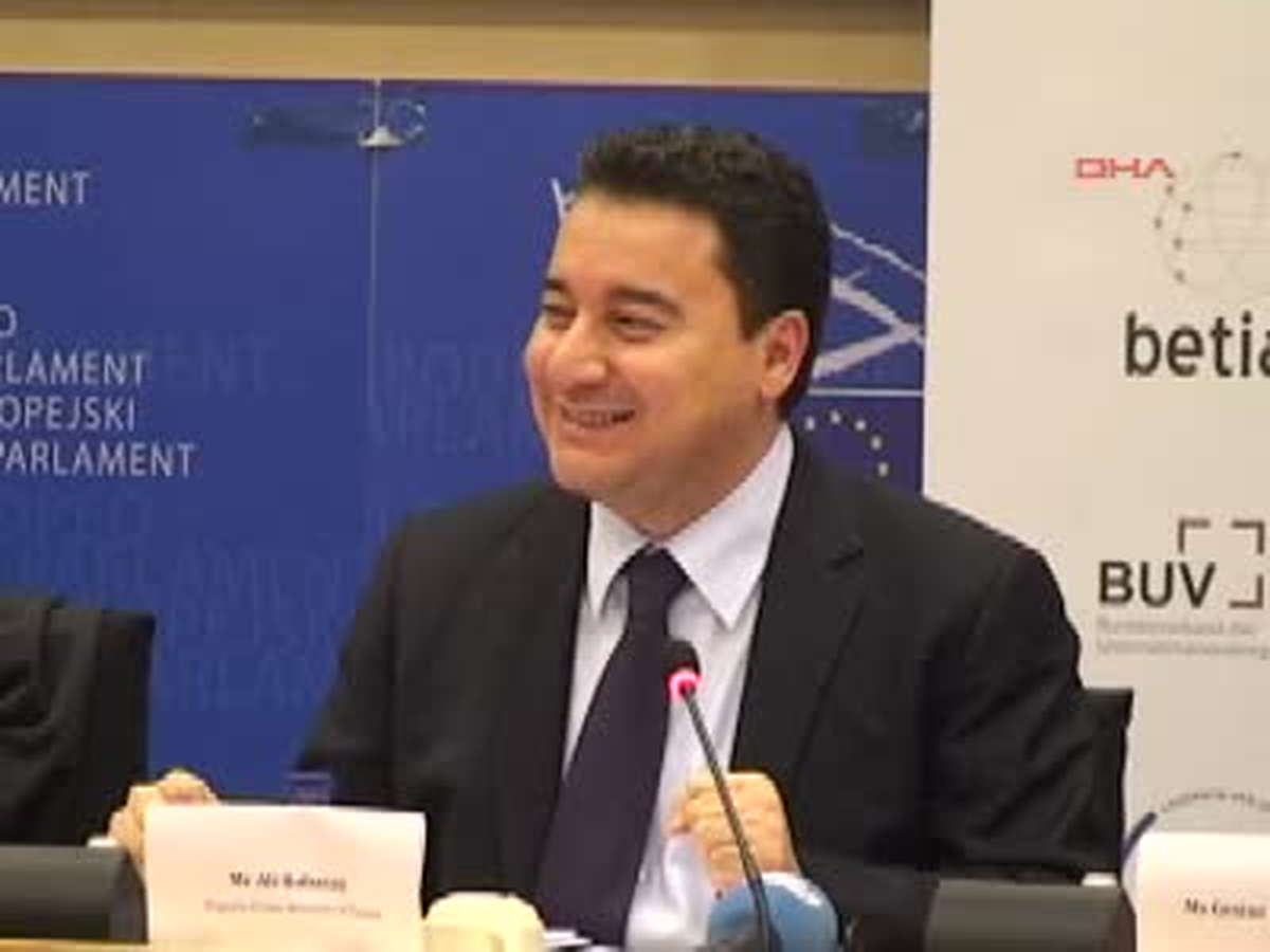 Ali Babacan Avrupa Parlamentosunda 5