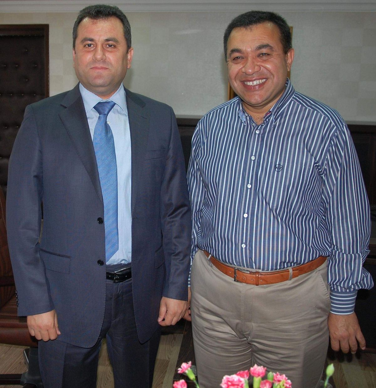 Başkan Orhan İlçe Emniyet Müdürü Göçemen\'i Ziyaret Etti