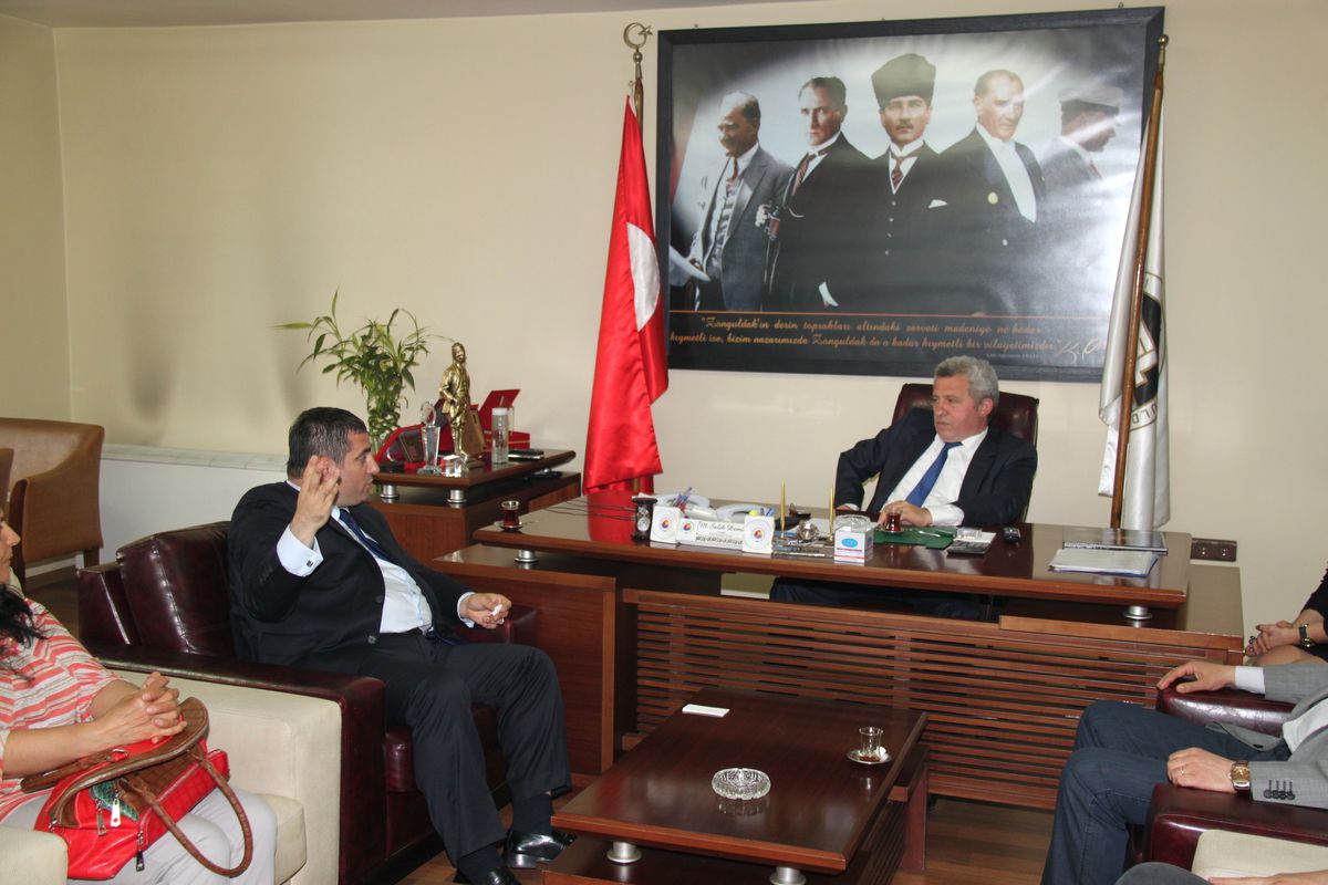 CHP Merkez İlçe Yönetimi Tso Başkanı Demir\'i Ziyaret Etti